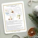 12 Days Of Christmas Crossword Puzzles (Free Printable)   Once Within Christmas Garland Crossword Clue