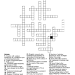 12 Days Of Christmas Crossword   Wordmint With Classic Christmas Gift Crossword