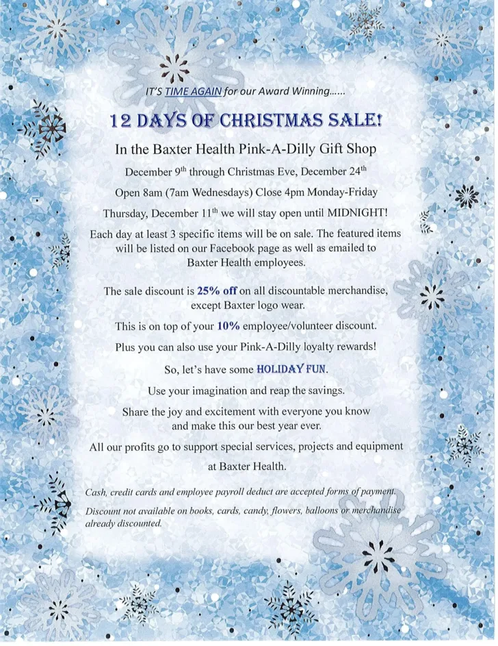 Christmas Time Sale Crossword