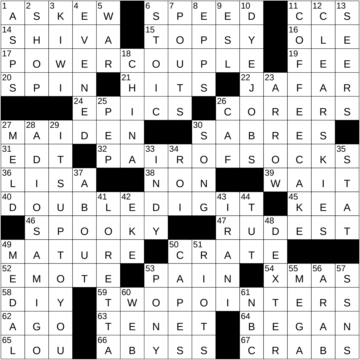 1231-24 Ny Times Crossword 31 Dec 24, Tuesday - Nyxcrossword with regard to Yankee Christmas Tradition Crossword