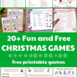 20+ Free Printable Christmas Games For The Whole Family Intended For Christmas Party Game Crossword