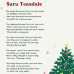 30+ Christmas Poems For Kids To Read This Holiday Season Throughout Christmas Poem Opener Crossword