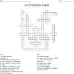 A Christmas Carol Crossword Printable Intended For Christmas Carol Starter Crossword