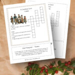 A Christmas Carol Crossword Puzzles (Free To Print)   Once Upon A With A Christmas Carol By Charles Dickens Crossword Puzzle
