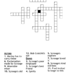 A Christmas Carol Crossword   Wordmint Intended For Crossword Puzzle A Christmas Carol