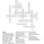 A Christmas Carol Crossword   Wordmint Intended For Prize In A Christmas Story Crossword