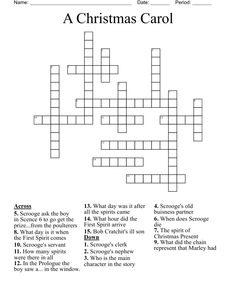 a christmas carol crossword wordmint intended for prize in a christmas story crossword A Christmas Carol Crossword - Wordmint intended for Prize in a Christmas Story Crossword