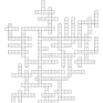 A Christmas Carol Crossword Worksheet   Mega Crossword Printable For Crossword Puzzle A Christmas Carol