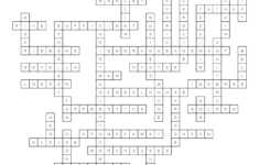A Christmas Carol Crossword Worksheet – Mega Crossword Printable in Christmas Carols Crossword Puzzle