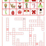 A Christmas Crossword Crossword: English Esl Worksheets Pdf & Doc Pertaining To Christmas Crossword Worksheets