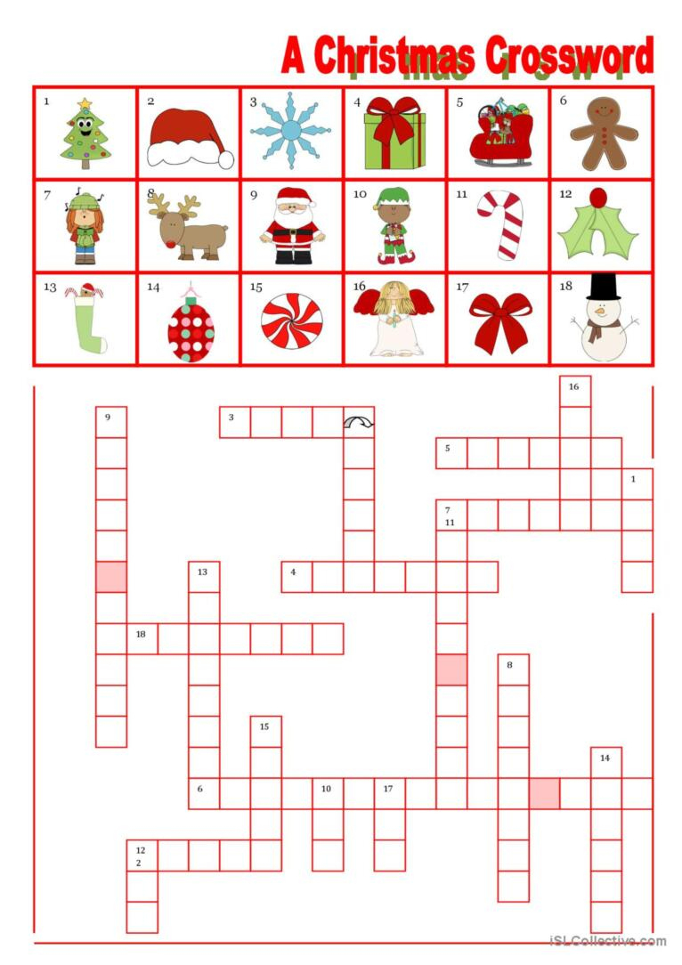 a christmas crossword crossword english esl worksheets pdf doc pertaining to christmas crossword worksheets A Christmas Crossword Crossword: English Esl Worksheets Pdf & Doc pertaining to Christmas Crossword Worksheets