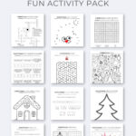 A Fun (& Free) Printable Christmas Activity Pack For Kids Regarding Spot For Some Christmas Decorations Crossword Clue