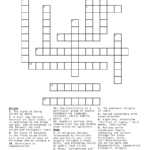 A Multicultural Holiday Crossword   Wordmint With 12 Days Of Christmas Musician Crossword