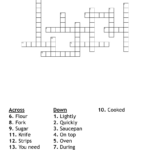 Adjectives To Describe Food Crossword   Wordmint For Christmas In France Crossword