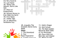 Anna'S Crossword Puzzle – Wordmint in Last Christmas Group Crossword