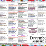 Assisted Living Calendar — Assisted Living At The Inn At Bear Trail With 12 Days Of Christmas Musician Crossword