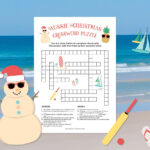 Aussie Christmas Crossword Puzzle, Australian Christmas Party Within Post Christmas Event Crossword Clue