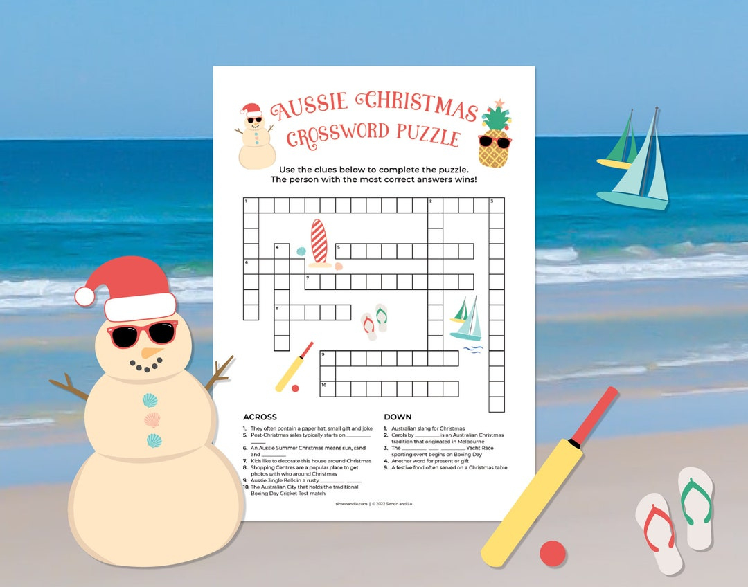 aussie christmas crossword puzzle australian christmas party within post christmas event crossword clue Aussie Christmas Crossword Puzzle, Australian Christmas Party within Post Christmas Event Crossword Clue