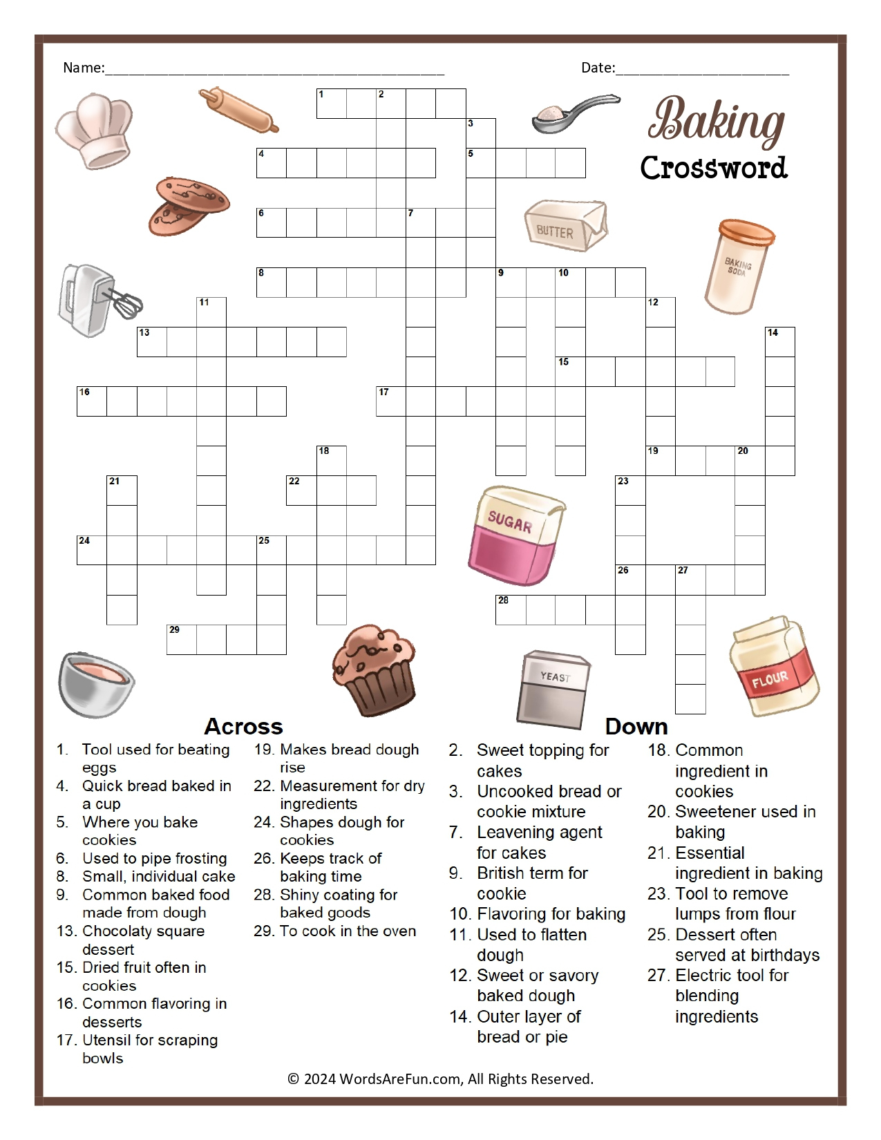 baking crossword puzzle with christmas baked goods crossword clue Baking Crossword Puzzle with Christmas Baked Goods Crossword Clue