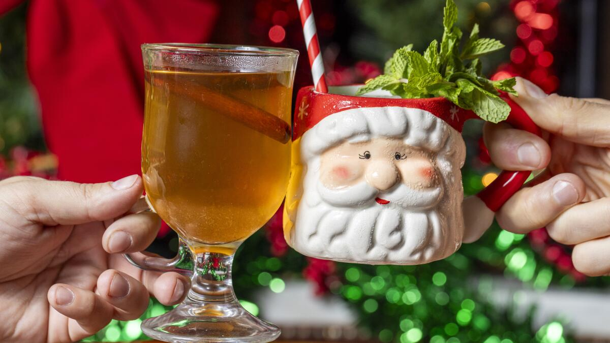 Best Holiday Cocktails And Pop-Up Bars In L.a. - Los Angeles Times for Santa&amp;#039;S Route On Christmas Eve Nyt Crossword
