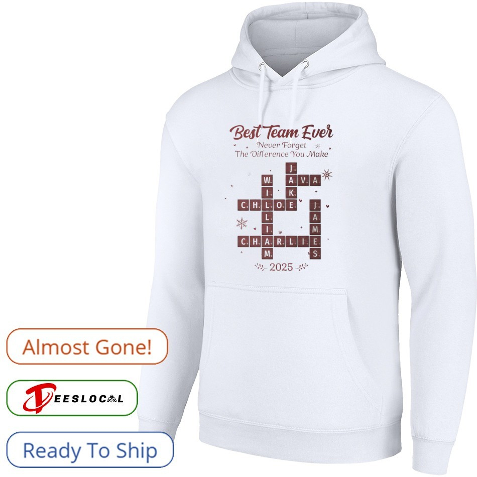 best team ever scrabble for christmas 2025 shirt hoodie sweater pertaining to tiny bells added to a christmas sweater crossword Best Team Ever Scrabble For Christmas 2025 Shirt, Hoodie, Sweater pertaining to Tiny Bells Added to a Christmas Sweater Crossword
