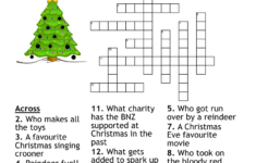 Big Christmas Crossword Puzzle! – Wordmint intended for Giant Christmas Crossword Puzzle