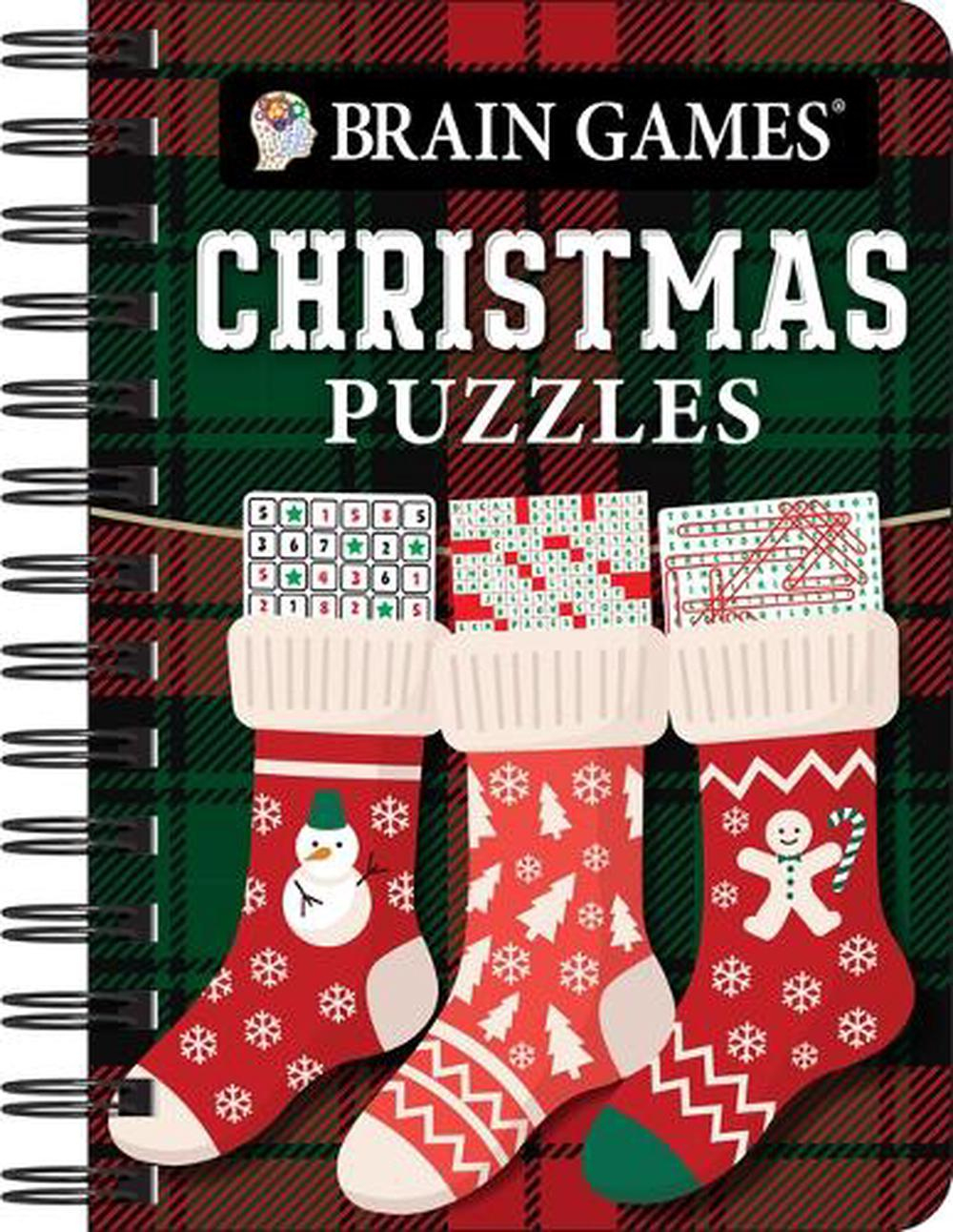 brain games to go christmas puzzles stocking cover pertaining to christmas stocking stuffer crossword clue Brain Games - To Go - Christmas Puzzles (Stocking Cover) pertaining to Christmas Stocking Stuffer Crossword Clue