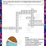 Candy Crosswords (Pdf)Teach Simple In Christmas Candy Shape Crossword