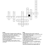 Christmas Around The World Crossword   Wordmint With Regard To Christmas Around The World Crossword Puzzle