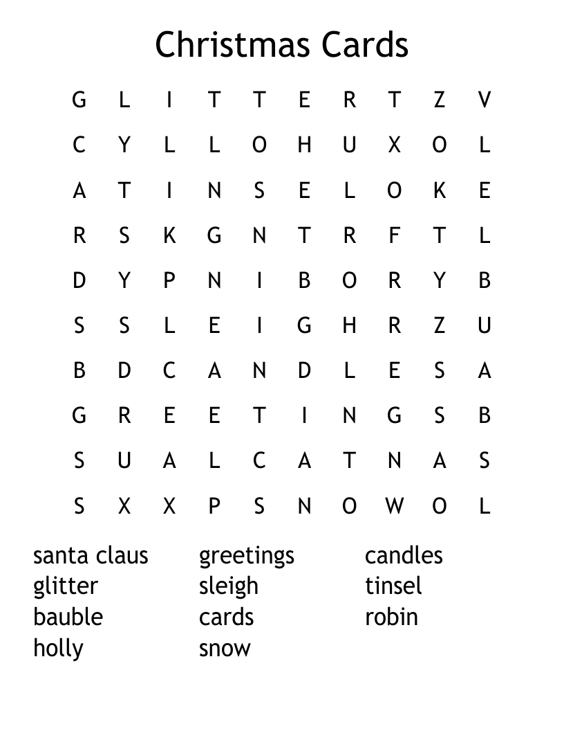 christmas cards word search wordmint pertaining to words on a christmas card crossword clue Christmas Cards Word Search - Wordmint pertaining to Words On A Christmas Card Crossword Clue
