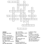 Christmas Challenge Crossword   Wordmint Intended For Christmas Challenge Crossword Answers