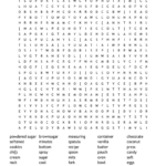 Christmas Cookies Word Search   Wordmint Inside Christmas Cookie Shape Crossword
