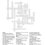 Christmas Cornish Crossword 2017   Wordmint With Home For Christmas Break Perhaps Crossword Clue