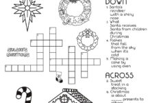 Christmas Crossword • Beeloo Printable Crafts And Activities For Kids pertaining to Children'S Christmas Crossword Puzzle