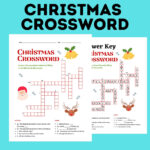 Christmas Crossword | Christmas Activities For Kids | Christmas Within Kringle At Christmas Crossword