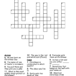 Christmas Crossword Clue   Wordmint Regarding Christmas 4 Letters Crossword Clue