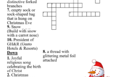 Christmas Crossword Clue – Wordmint with Christmas Evergreen Crossword Clue