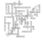 Christmas   Crossword (Key And B&W Version Included)   Esl Regarding The Science Of Christmas Crossword Answer Key