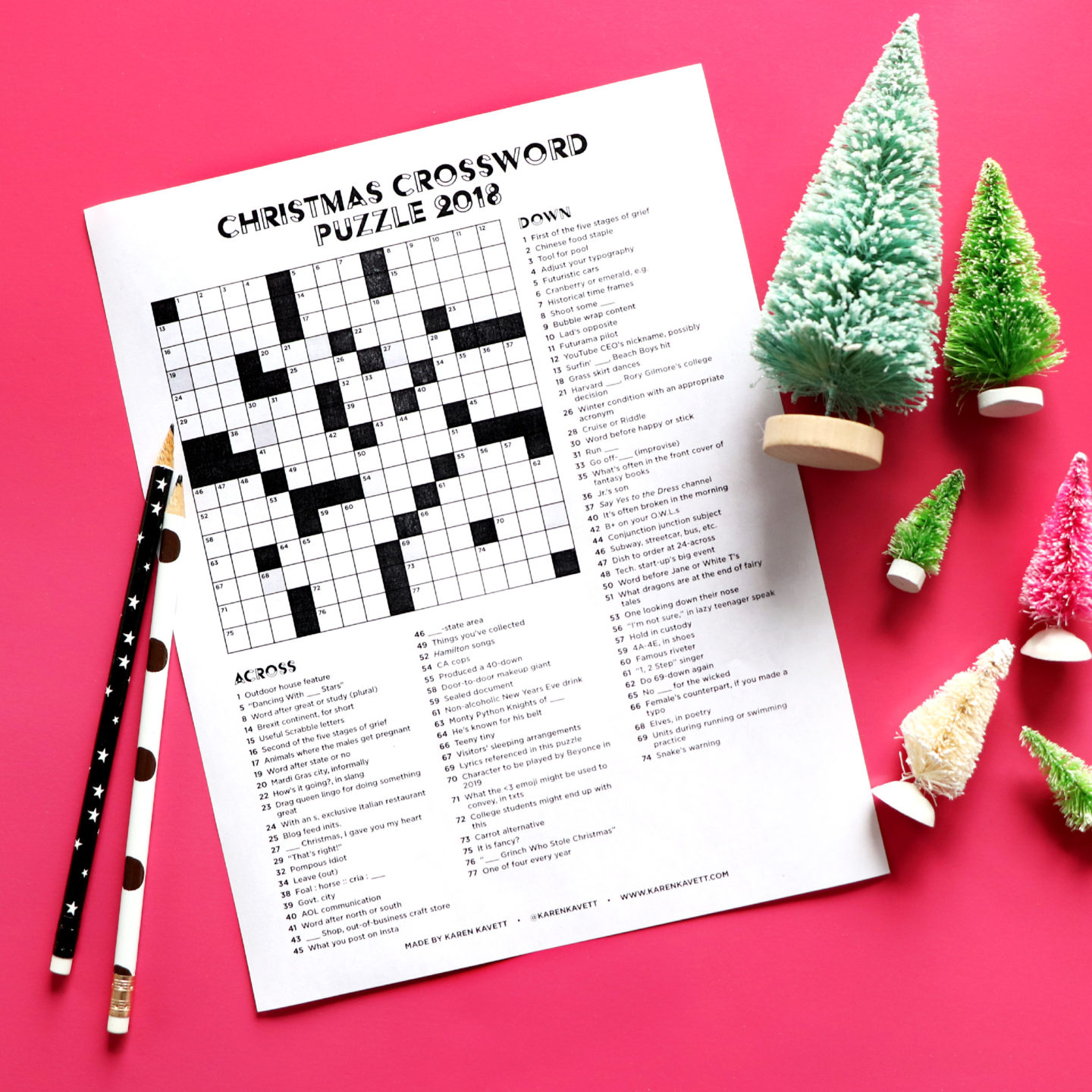 christmas crossword puzzle 2018 karen kavett pertaining to christmas tree crossword answer key Christmas Crossword Puzzle 2018 - Karen Kavett pertaining to Christmas Tree Crossword Answer Key