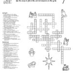 Christmas Crossword Puzzle • Beeloo Printable Crafts And Within Feature Of Christmas Crossword