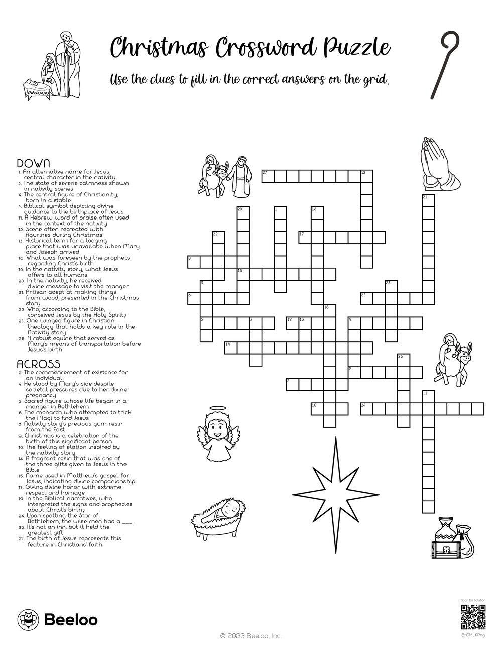 christmas crossword puzzle beeloo printable crafts and within feature of christmas crossword Christmas Crossword Puzzle • Beeloo Printable Crafts And within Feature of Christmas Crossword