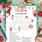 Christmas Crossword Puzzle, Christmas Games Kids, Family Christmas Pertaining To Traditional Christmas Decoration Crossword