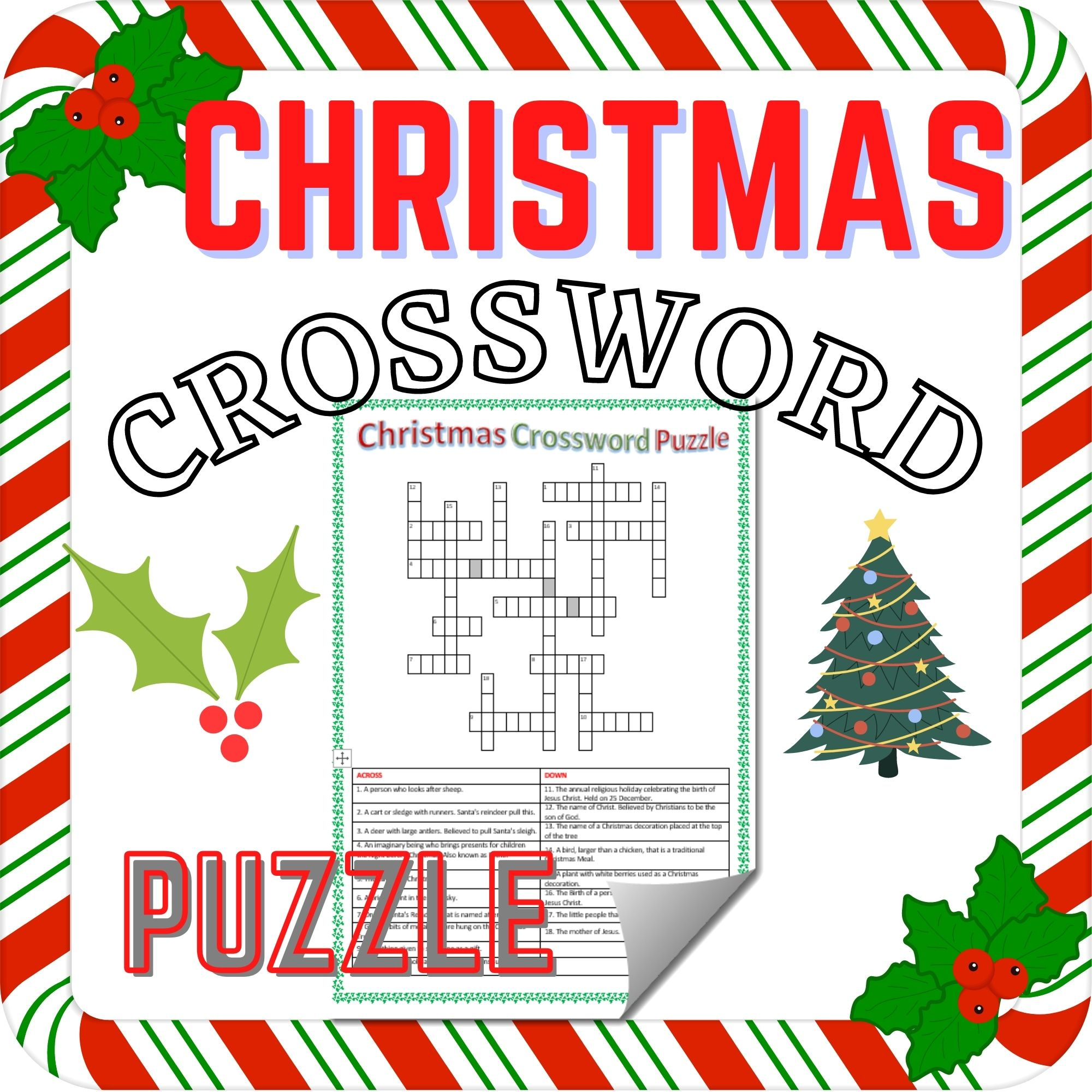 christmas crossword puzzle fun activity madeteachers within like most christmas trees crossword Christmas Crossword Puzzle Fun Activity | Madeteachers within Like Most Christmas Trees Crossword