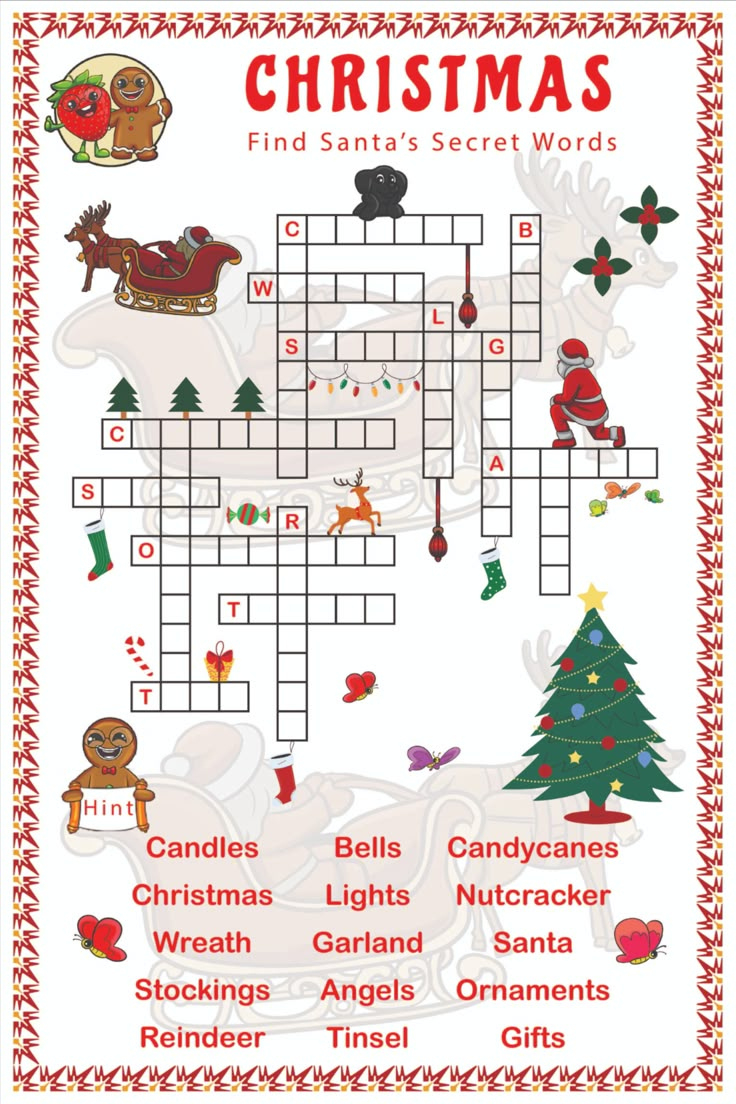 christmas crossword puzzle pertaining to christmas crossword puzzle games Christmas Crossword Puzzle pertaining to Christmas Crossword Puzzle Games