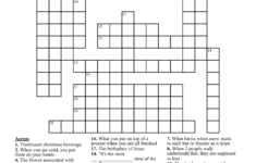 Christmas Crossword Puzzle – Wordmint within Christmas Crossword Printable Free