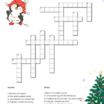 Christmas Crossword Puzzles (Christmas In July)   Mom Does Reviews For Christmas In July Crossword