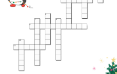 Christmas Crossword Puzzles (Christmas In July) – Mom Does Reviews throughout Christmas Lights Site Crossword