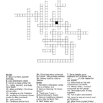 Christmas Crossword   Wordmint Regarding Traditional Christmas Dessert Crossword