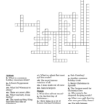 Christmas Crossword(Good Luck And Merry Christmas!)   Wordmint Regarding Common Christmas Gift Crossword Clue