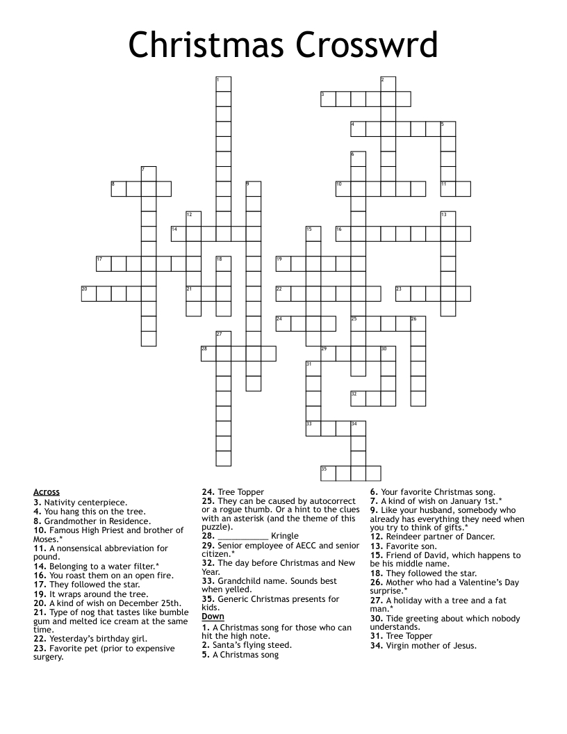 christmas crosswrd crossword wordmint with regard to christmas tree topper crossword clue Christmas Crosswrd Crossword - Wordmint with regard to Christmas Tree Topper Crossword Clue